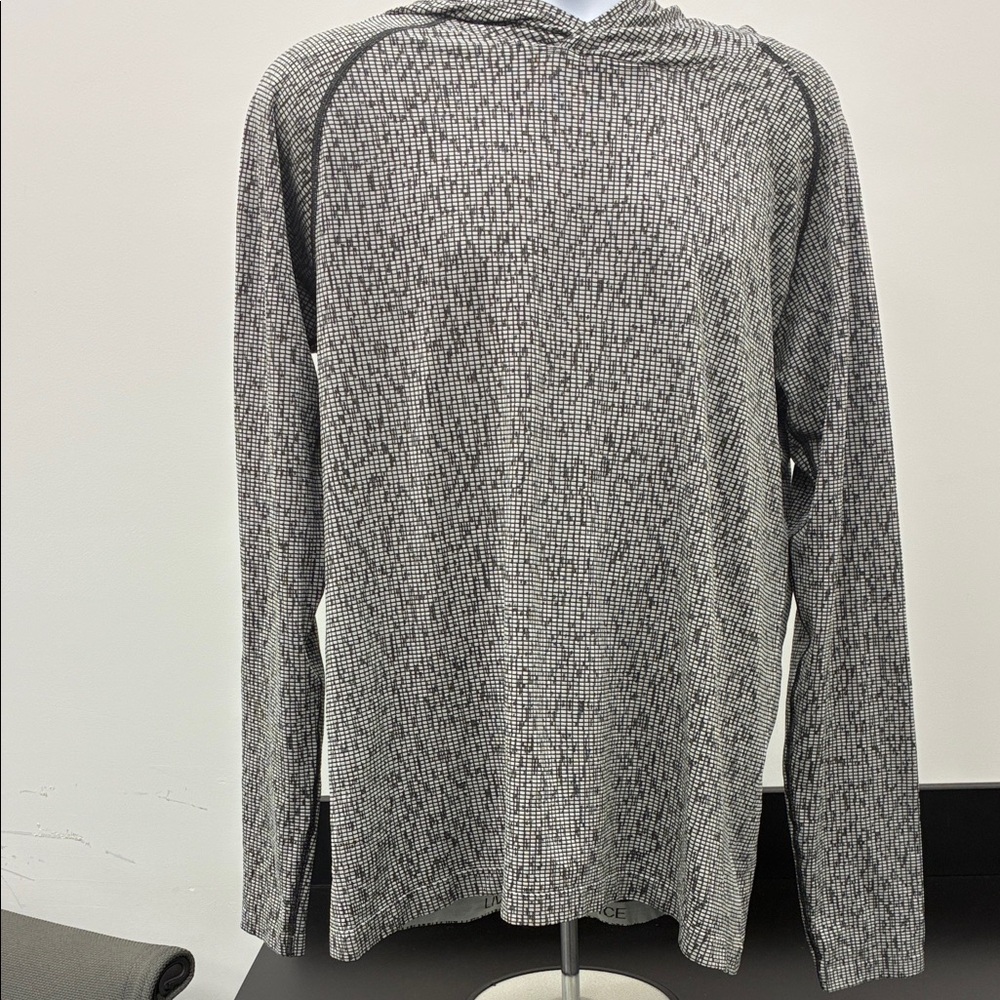 Lululemon black and white Long Sleeve hoodie
